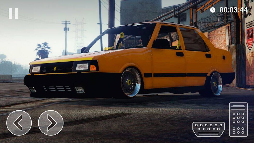 Скачать взломанную Advanced Parking Tofas Car Sim [Мод меню] MOD apk на Андроид
