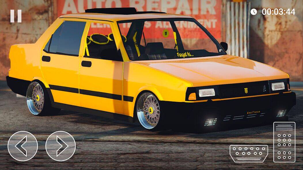 Скачать взломанную Advanced Parking Tofas Car Sim [Мод меню] MOD apk на Андроид
