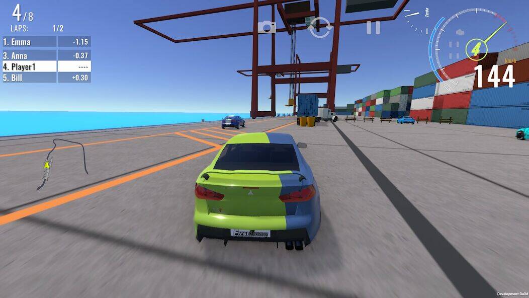 Скачать взломанную First Racer [Много денег] MOD apk на Андроид