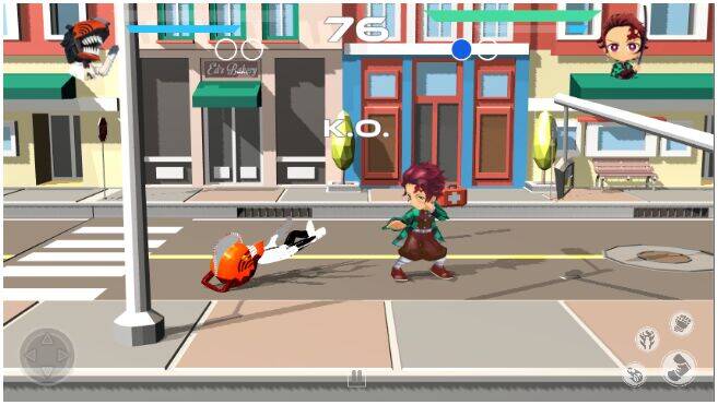 Скачать взломанную チェンソーマンkick悪魔のゲーム [Бесплатные покупки] MOD apk на Андроид
