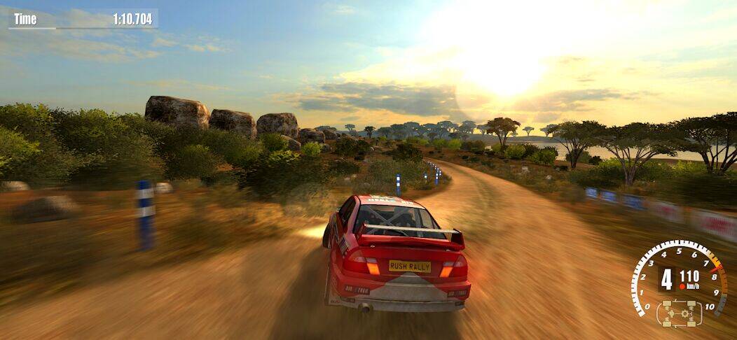Скачать взломанную Rush Rally 3 Demo [Много монет] MOD apk на Андроид