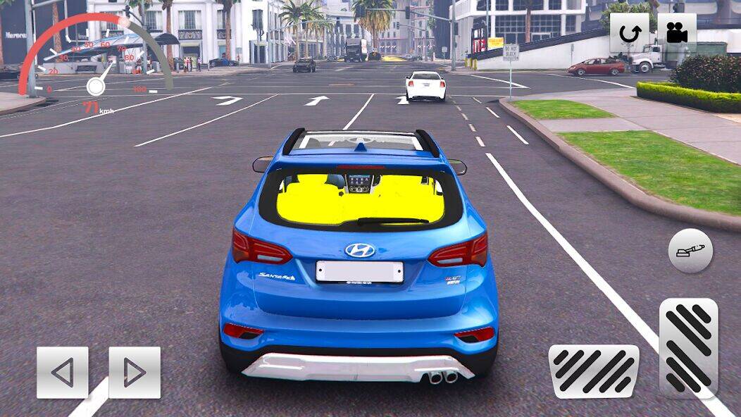 Скачать взломанную Tucson: Hyundai SUV Car Driver [Мод меню] MOD apk на Андроид