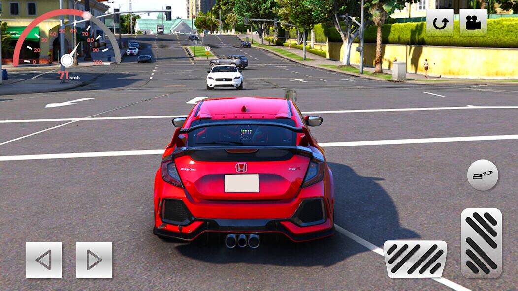 Скачать взломанную Civic Simulator: Honda Type R [Бесплатные покупки] MOD apk на Андроид