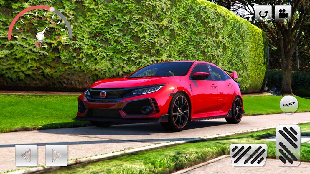 Скачать взломанную Civic Simulator: Honda Type R [Бесплатные покупки] MOD apk на Андроид