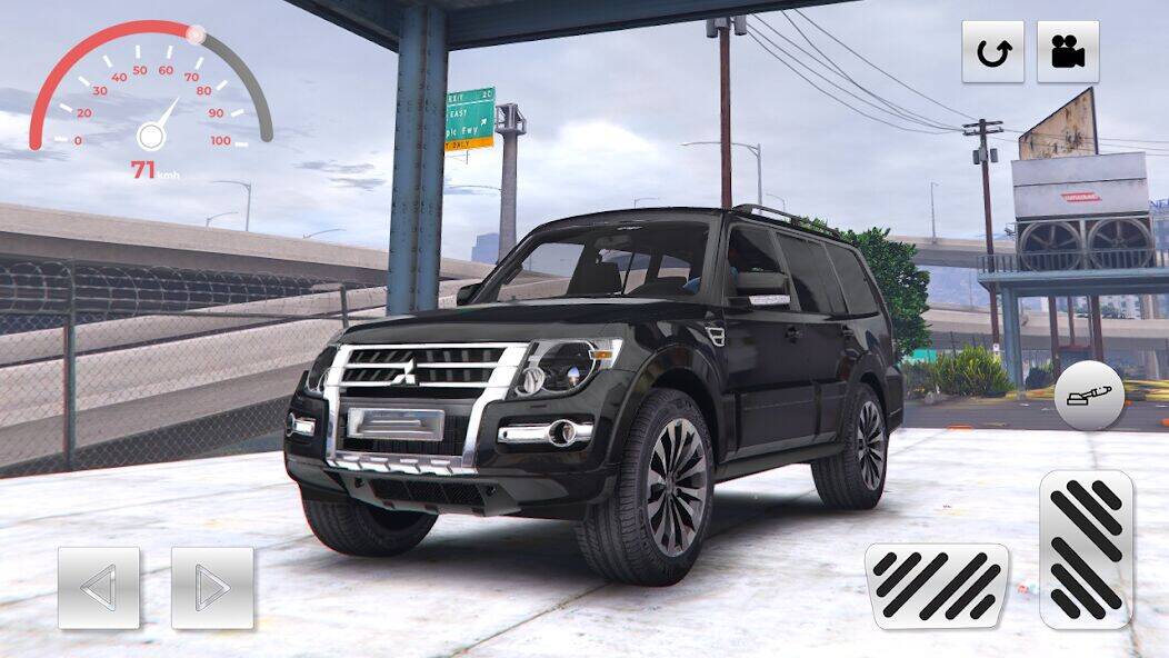 Скачать взломанную Pajero Sport: 4x4 Jeep Cars [Бесплатные покупки] MOD apk на Андроид