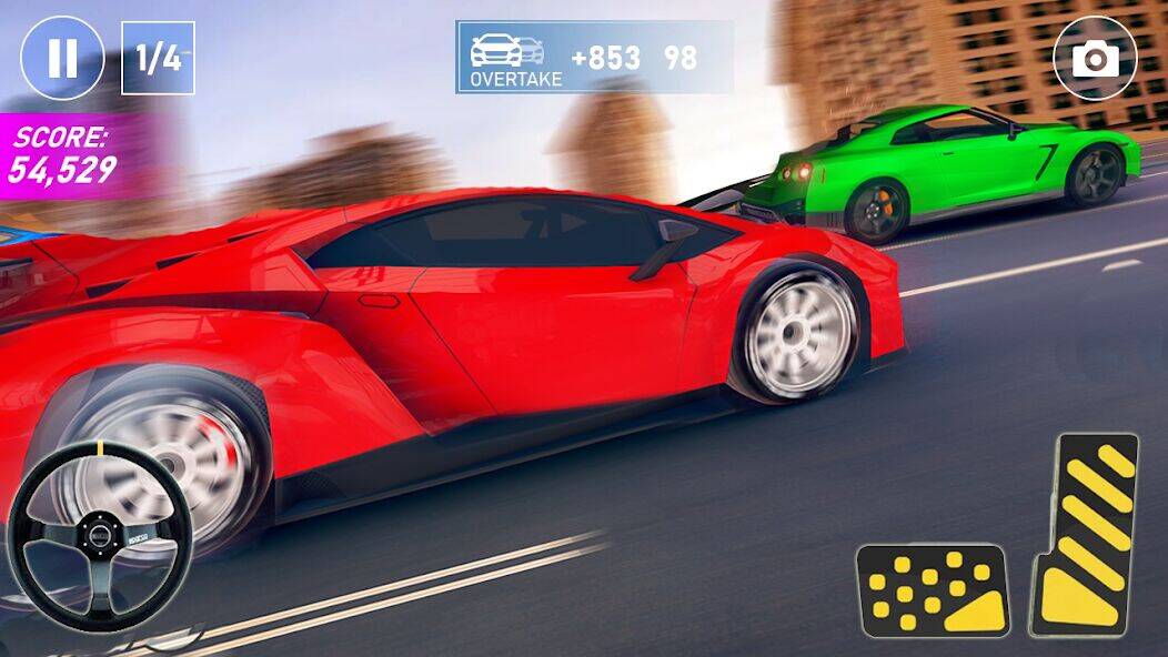 Скачать взломанную Traffic Racer Traffic Games [Мод меню] MOD apk на Андроид