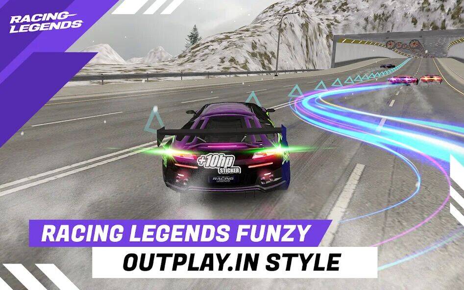 Скачать взломанную Racing Legends Funzy [Много монет] MOD apk на Андроид