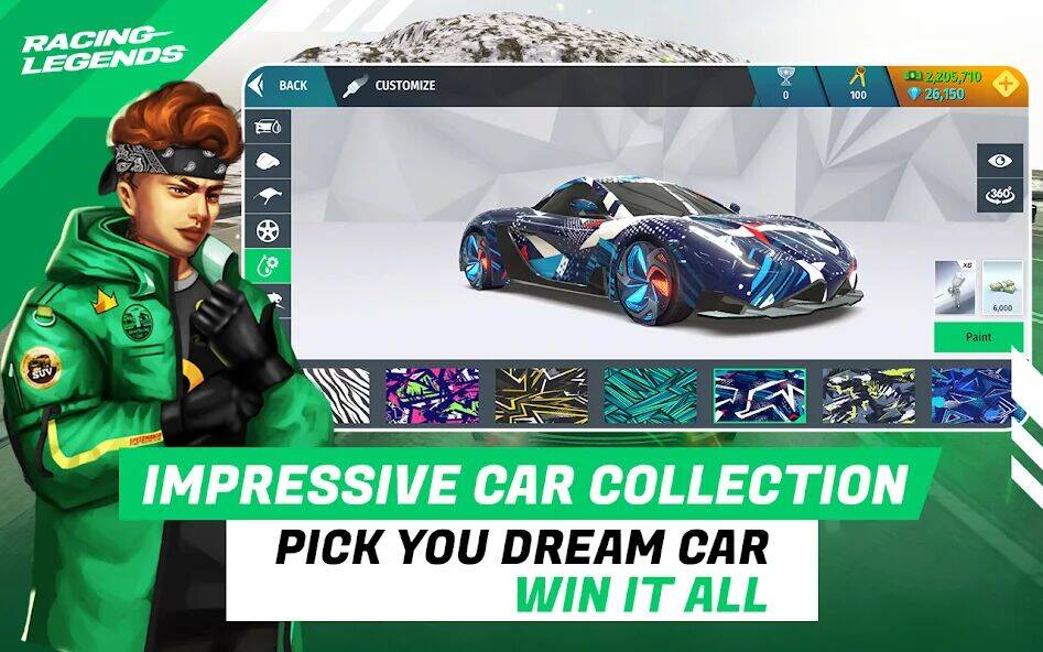 Скачать взломанную Racing Legends Funzy [Много монет] MOD apk на Андроид