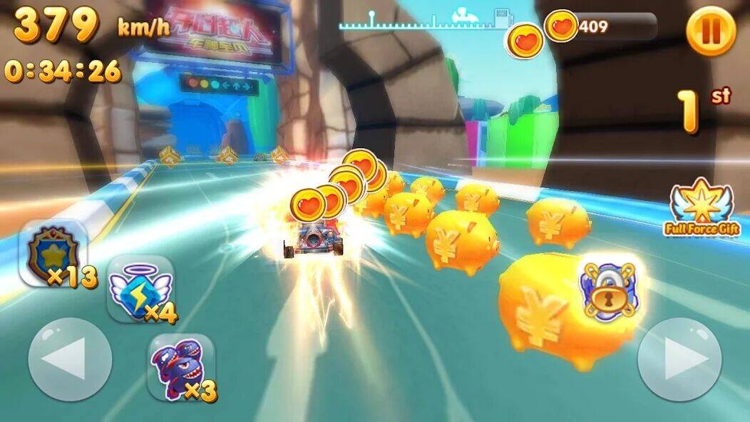 Скачать взломанную Toons Star Racers [Много монет] MOD apk на Андроид