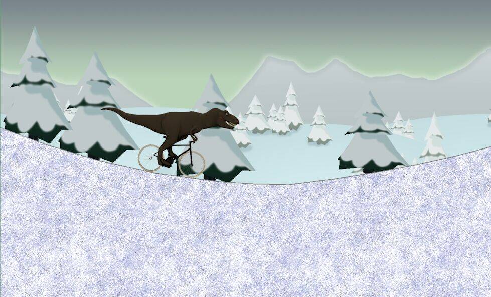 Скачать взломанную Jurassic Doom Cycling Extreme [Много денег] MOD apk на Андроид
