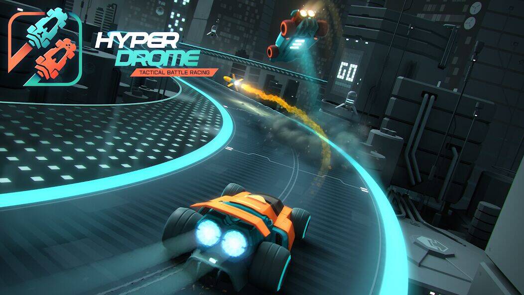 Скачать взломанную Hyperdrome  [Бесплатные покупки] MOD apk на Андроид