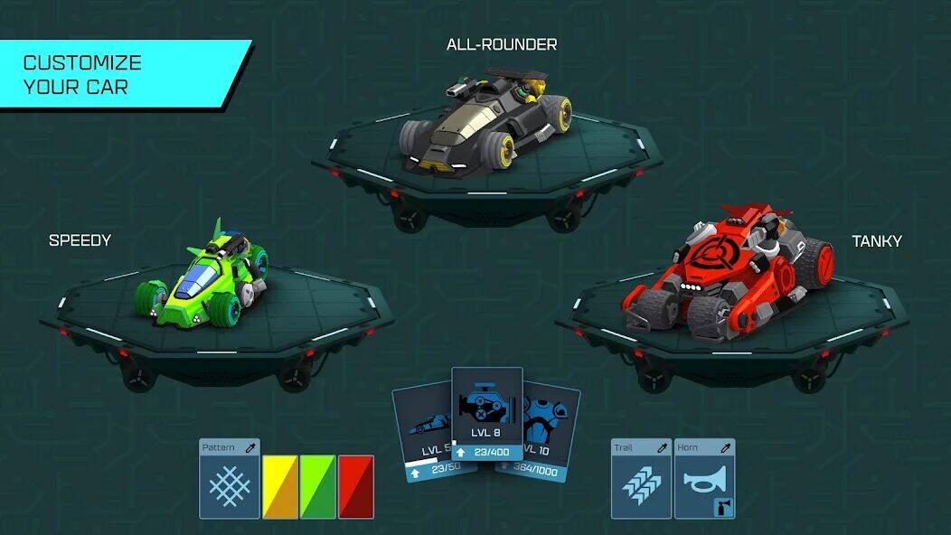 Скачать взломанную Hyperdrome  [Бесплатные покупки] MOD apk на Андроид