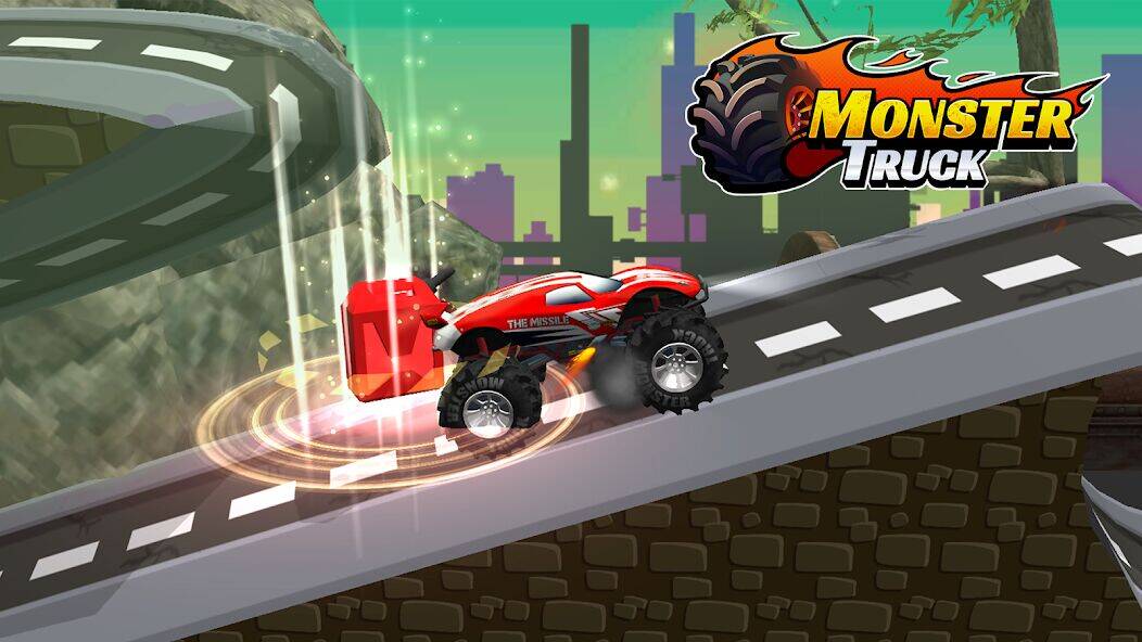 Скачать взломанную Монстры грузовики: Гонки детей [Много монет] MOD apk на Андроид