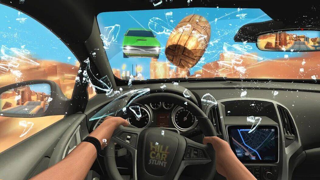 Скачать взломанную горка автомобиль трюк 2020 [Мод меню] MOD apk на Андроид