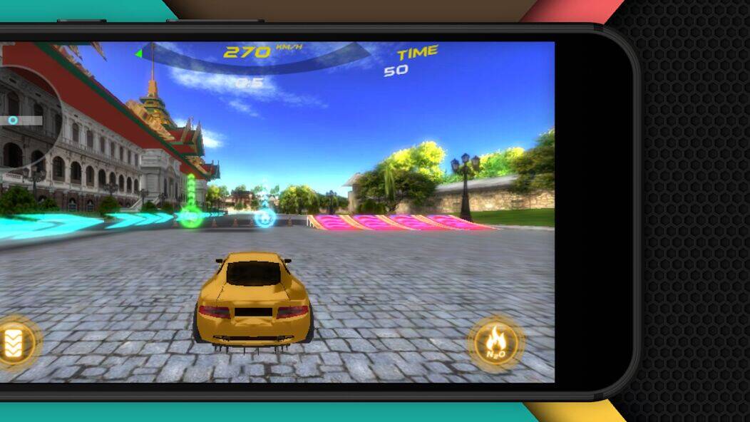 Скачать взломанную Dewsbury Drifters 3D - Best Ra [Бесплатные покупки] MOD apk на Андроид