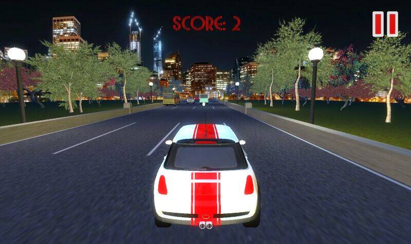 Скачать взломанную Ночь Автомобильная гонка - Sim [Много денег] MOD apk на Андроид