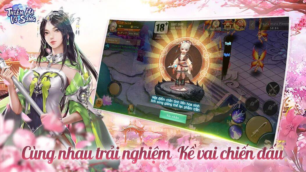 Скачать взломанную THIÊN HẠ VÔ SONG [Много денег] MOD apk на Андроид