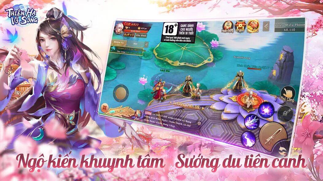 Скачать взломанную THIÊN HẠ VÔ SONG [Много денег] MOD apk на Андроид