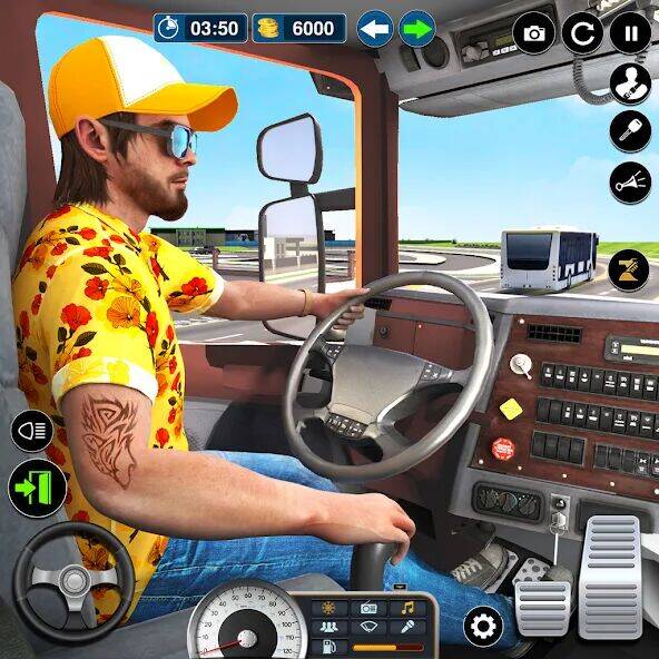 Скачать взломанную Вождение автобуса - Симуляторы [Много денег] MOD apk на Андроид