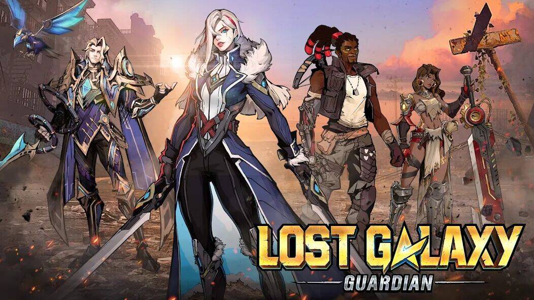 Скачать взломанную Lost Galaxy: Guardian [Много денег] MOD apk на Андроид