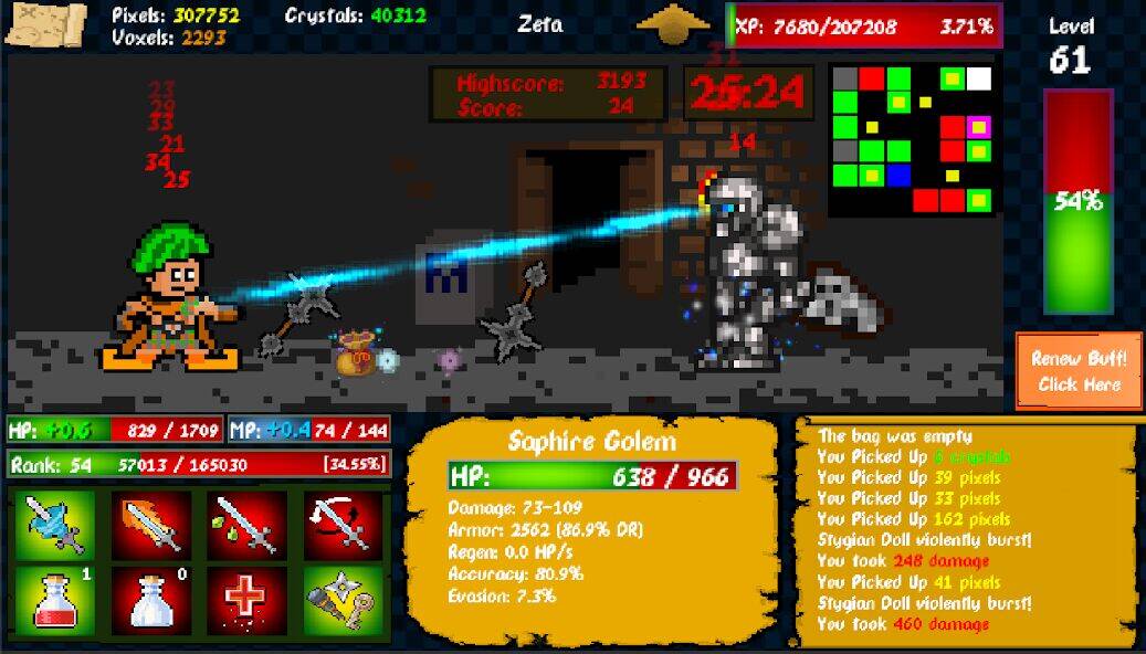 Скачать взломанную Idle Adventure [Много монет] MOD apk на Андроид