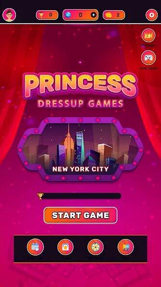 Скачать взломанную Princess Makeup Dressup Salon [Много монет] MOD apk на Андроид