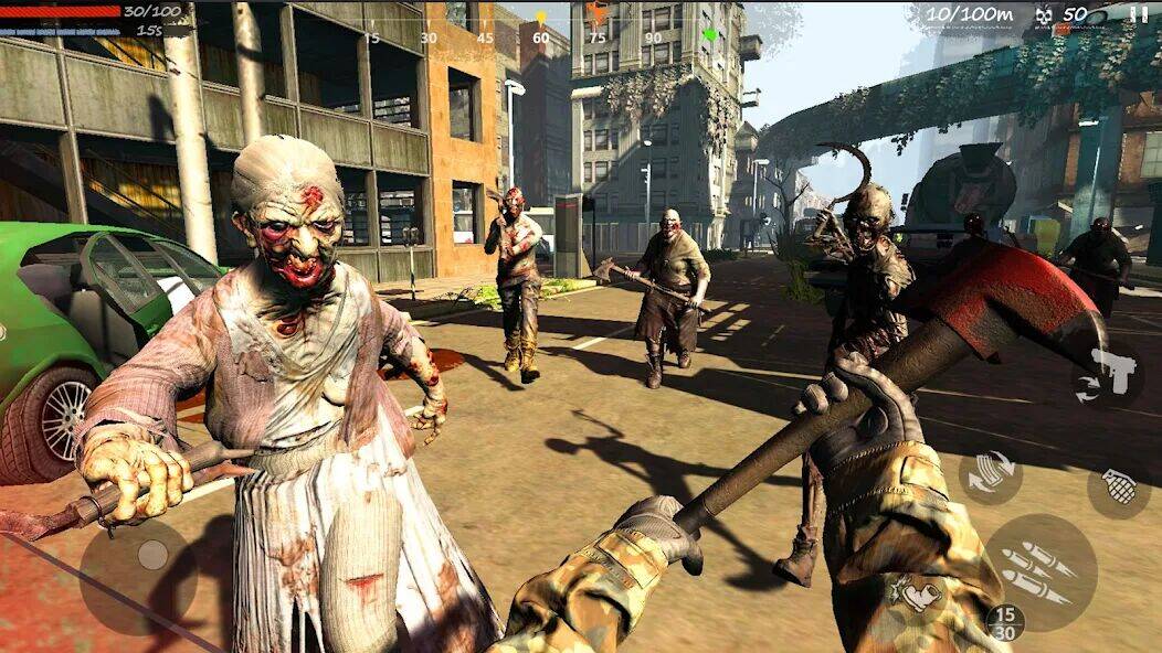 Скачать взломанную Zombie Game:Trigger Survivor [Много денег] MOD apk на Андроид