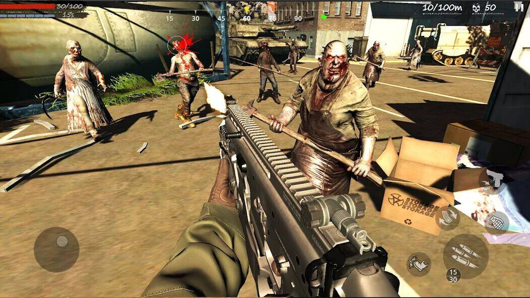 Скачать взломанную Zombie Game:Trigger Survivor [Много денег] MOD apk на Андроид