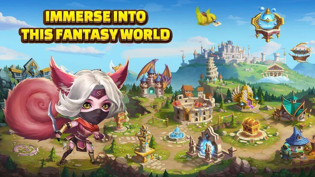 Скачать взломанную Heroes Charge HD [Много денег] MOD apk на Андроид