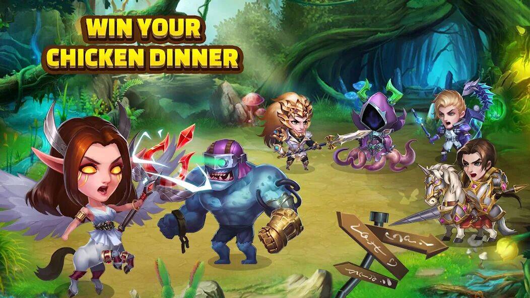 Скачать взломанную Heroes Charge HD [Много денег] MOD apk на Андроид
