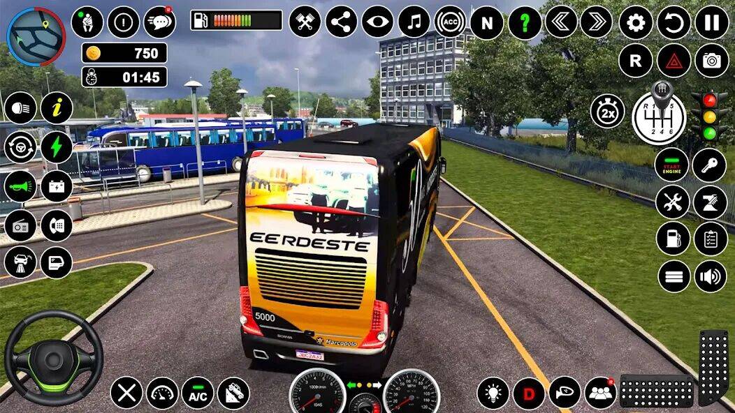 Скачать взломанную гоночная игра на автобусе [Много монет] MOD apk на Андроид