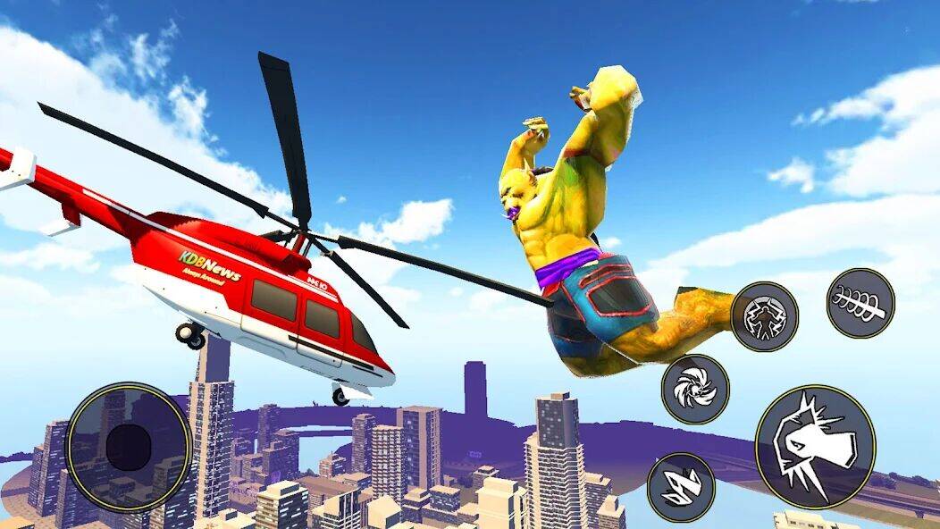 Скачать взломанную Super City Hero:superhero Game [Много денег] MOD apk на Андроид