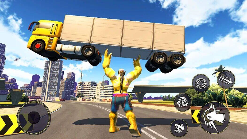 Скачать взломанную Super City Hero:superhero Game [Много денег] MOD apk на Андроид