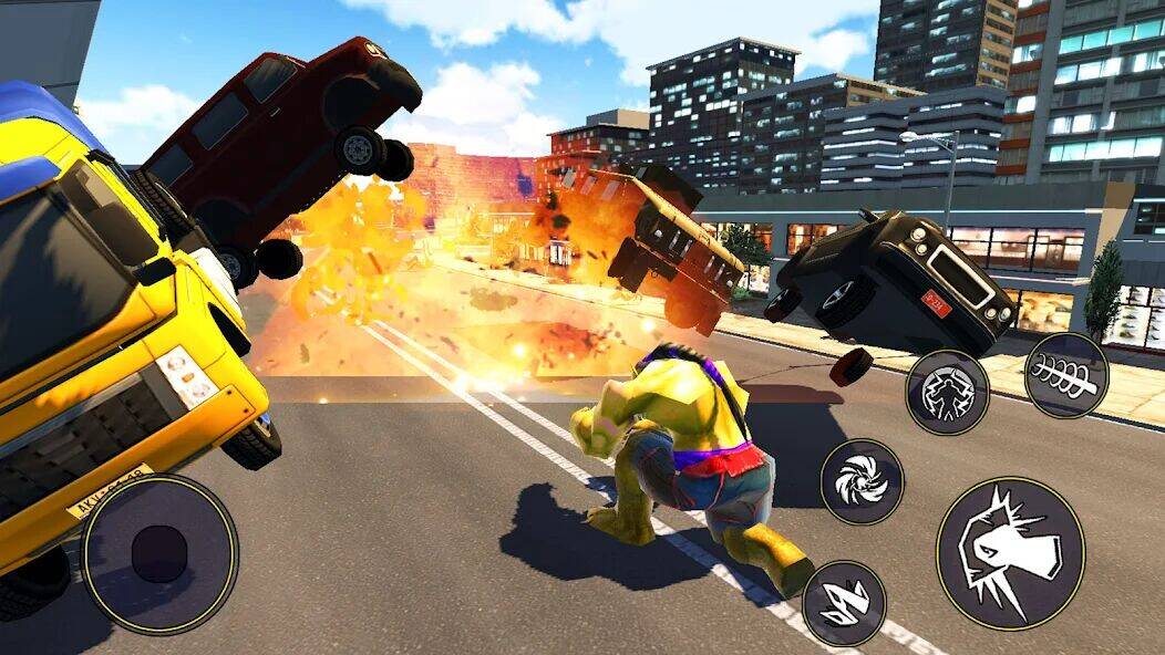 Скачать взломанную Super City Hero:superhero Game [Много денег] MOD apk на Андроид