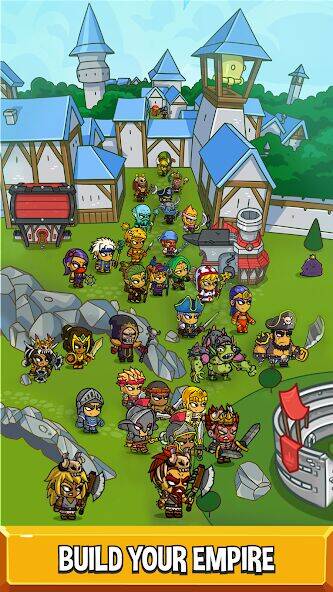 Скачать взломанную Five Heroes: The King's War [Много денег] MOD apk на Андроид
