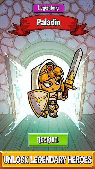 Скачать взломанную Five Heroes: The King's War [Много денег] MOD apk на Андроид