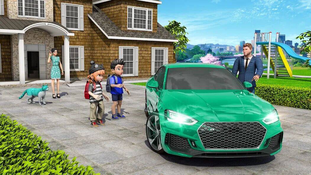 Скачать взломанную Virtual Rich Mother Life Games [Много монет] MOD apk на Андроид