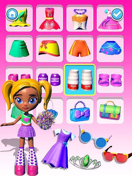 Скачать взломанную Doll Unbox! Fun Unboxing Games [Много денег] MOD apk на Андроид