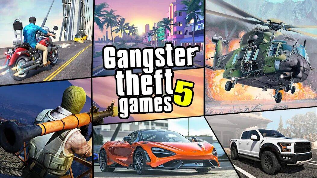Скачать взломанную Gangster Vegas: Crime City War [Много монет] MOD apk на Андроид