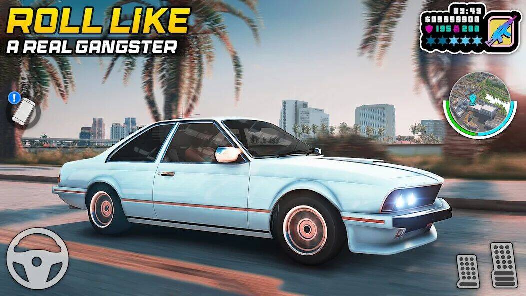 Скачать взломанную Gangster Vegas: Crime City War [Много монет] MOD apk на Андроид