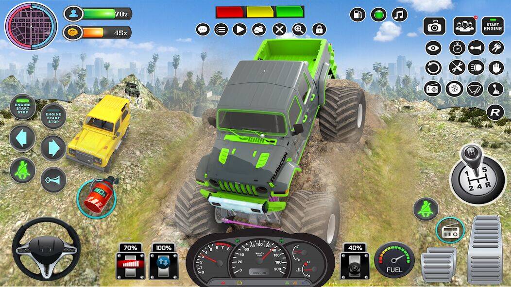 Скачать взломанную гонки на грузовиках-монстрах [Много монет] MOD apk на Андроид