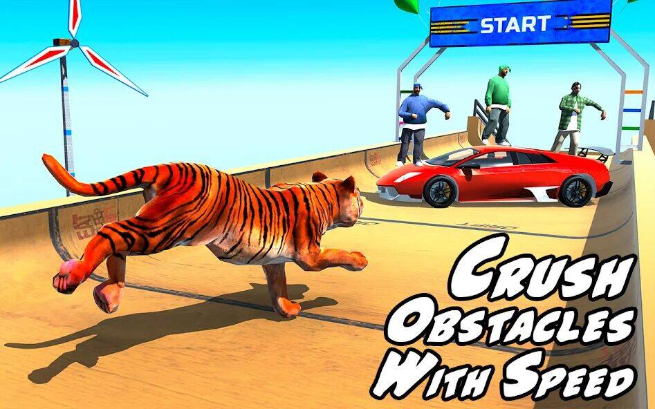 Скачать взломанную Эпическая игра Cow Ramp Rush [Бесплатные покупки] MOD apk на Андроид