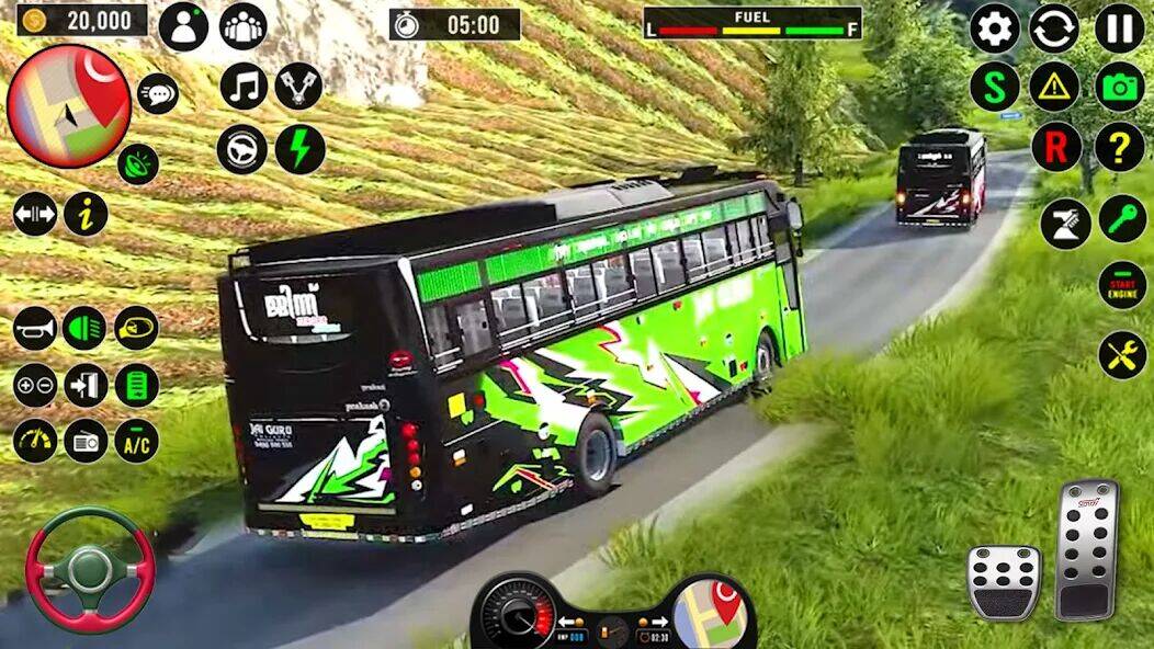 Скачать взломанную США умный автобус игры 3d [Много денег] MOD apk на Андроид