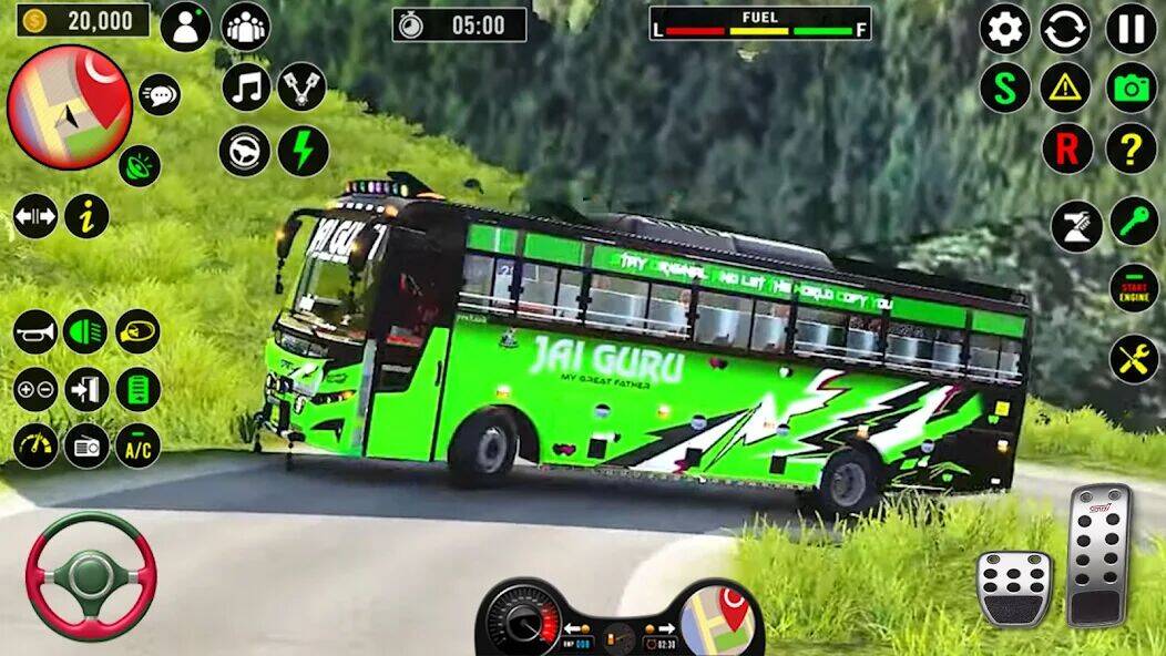 Скачать взломанную США умный автобус игры 3d [Много денег] MOD apk на Андроид