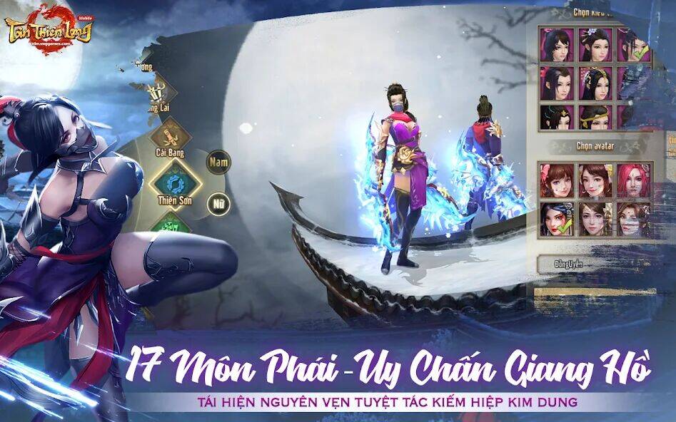 Скачать взломанную Tân Thiên Long Mobile [Мод меню] MOD apk на Андроид