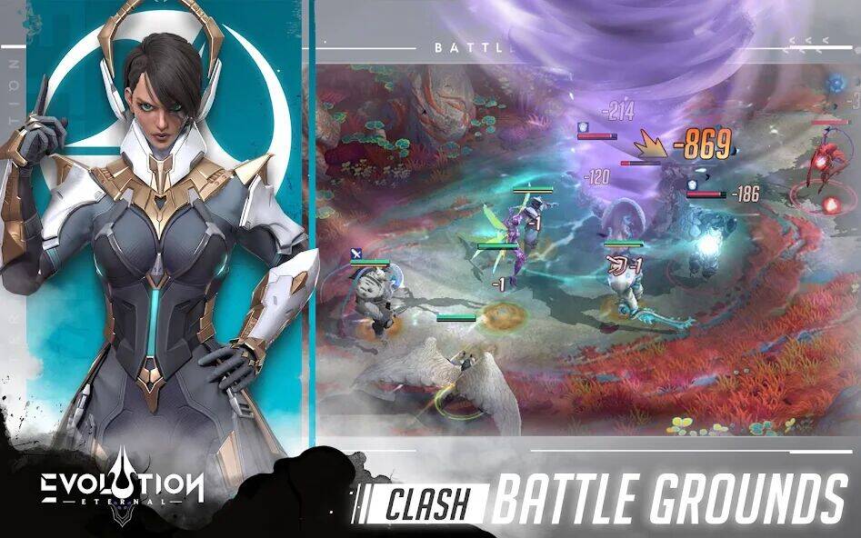 Скачать взломанную Eternal Evolution [Мод меню] MOD apk на Андроид