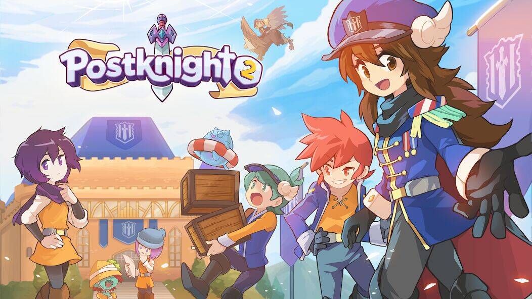 Скачать взломанную Postknight 2 [Много денег] MOD apk на Андроид