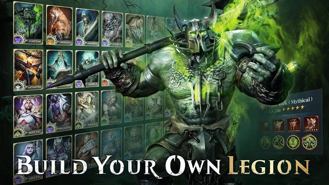 Скачать взломанную Ever Legion [Бесплатные покупки] MOD apk на Андроид