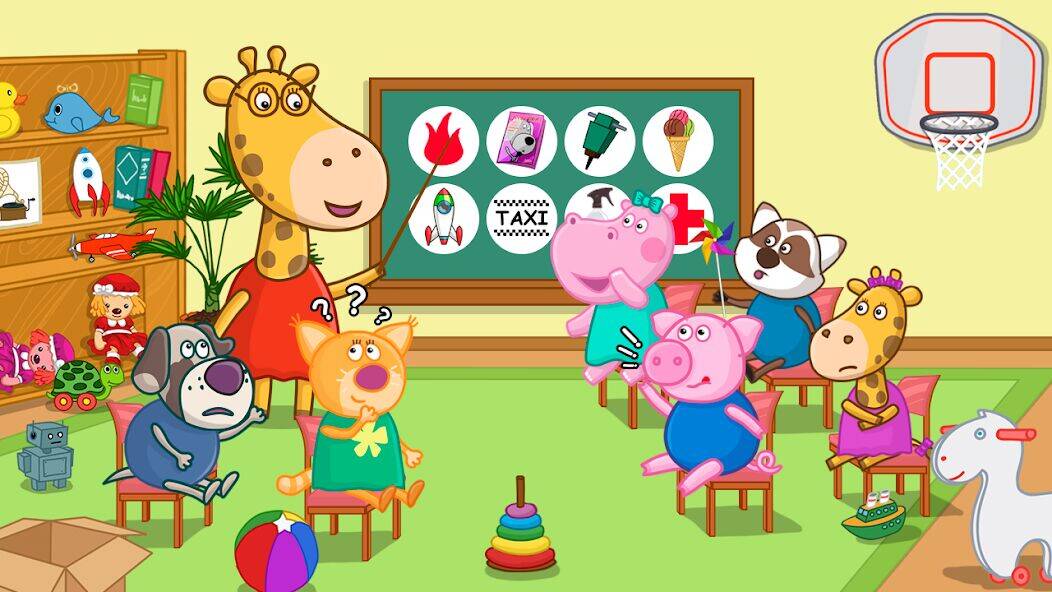 Скачать взломанную Профессии для детей [Мод меню] MOD apk на Андроид