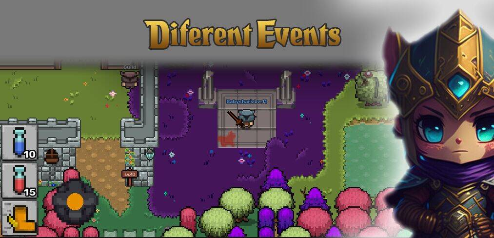 Скачать взломанную Pixil - MMORPG 2D ONLINE RPG [Бесплатные покупки] MOD apk на Андроид